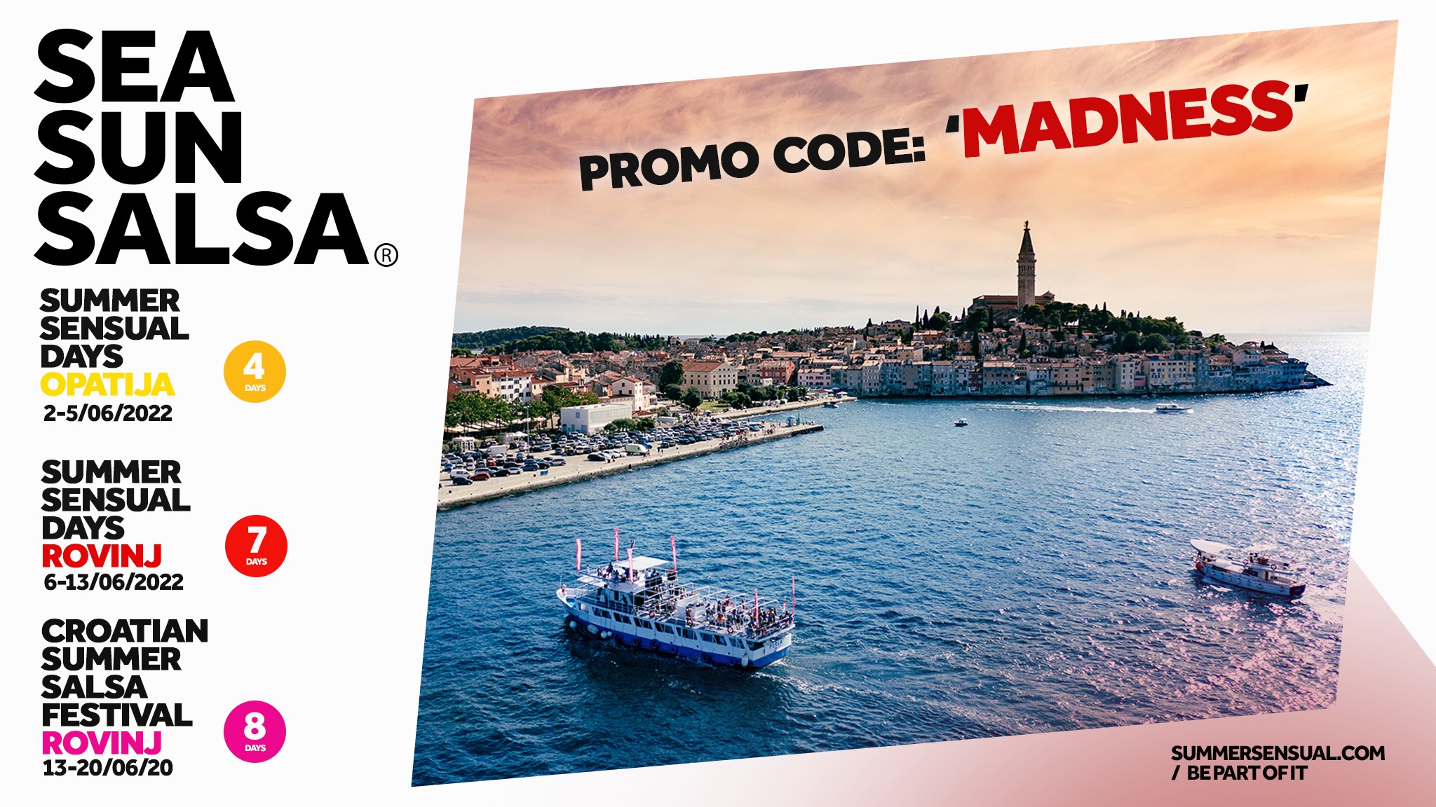 Croatian Summer Salsa Festival ROVINJ *Promo MADNESS*