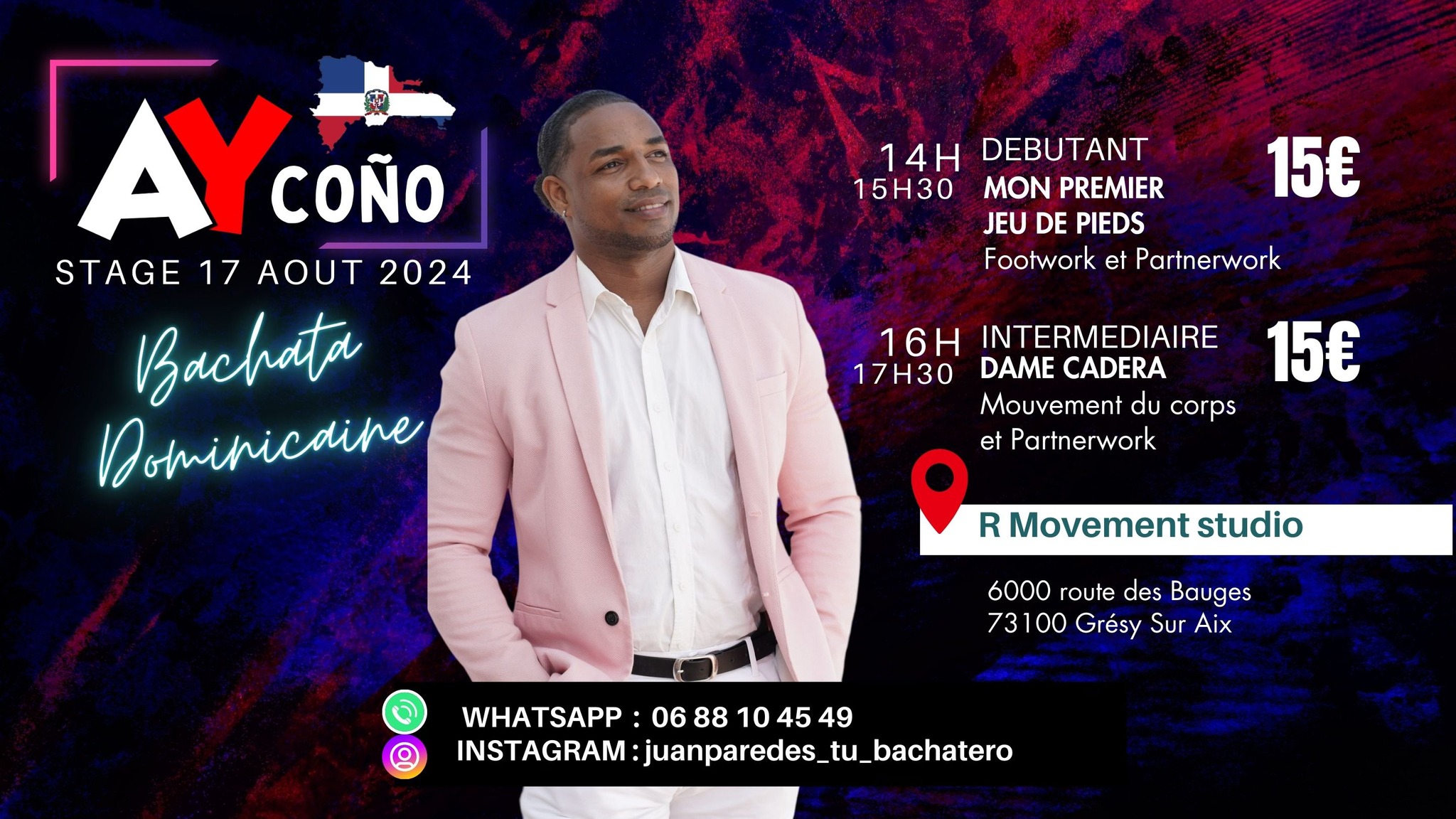 STAGE BACHATA DOMINICAINE
