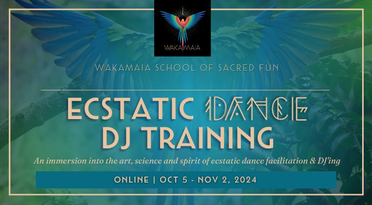 Ecstatic Dance DJ Training Oct 5 - Nov 2