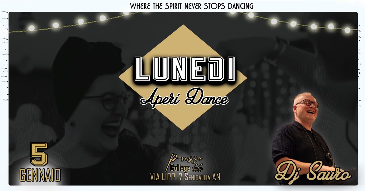 Swing & Rock'n'Roll SAURO DJ APERI DANCE ๐