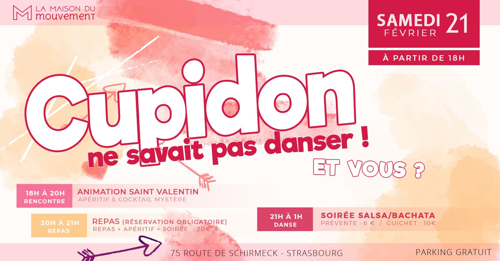 CUPIDON ne savait pas danser ... Et vous ?