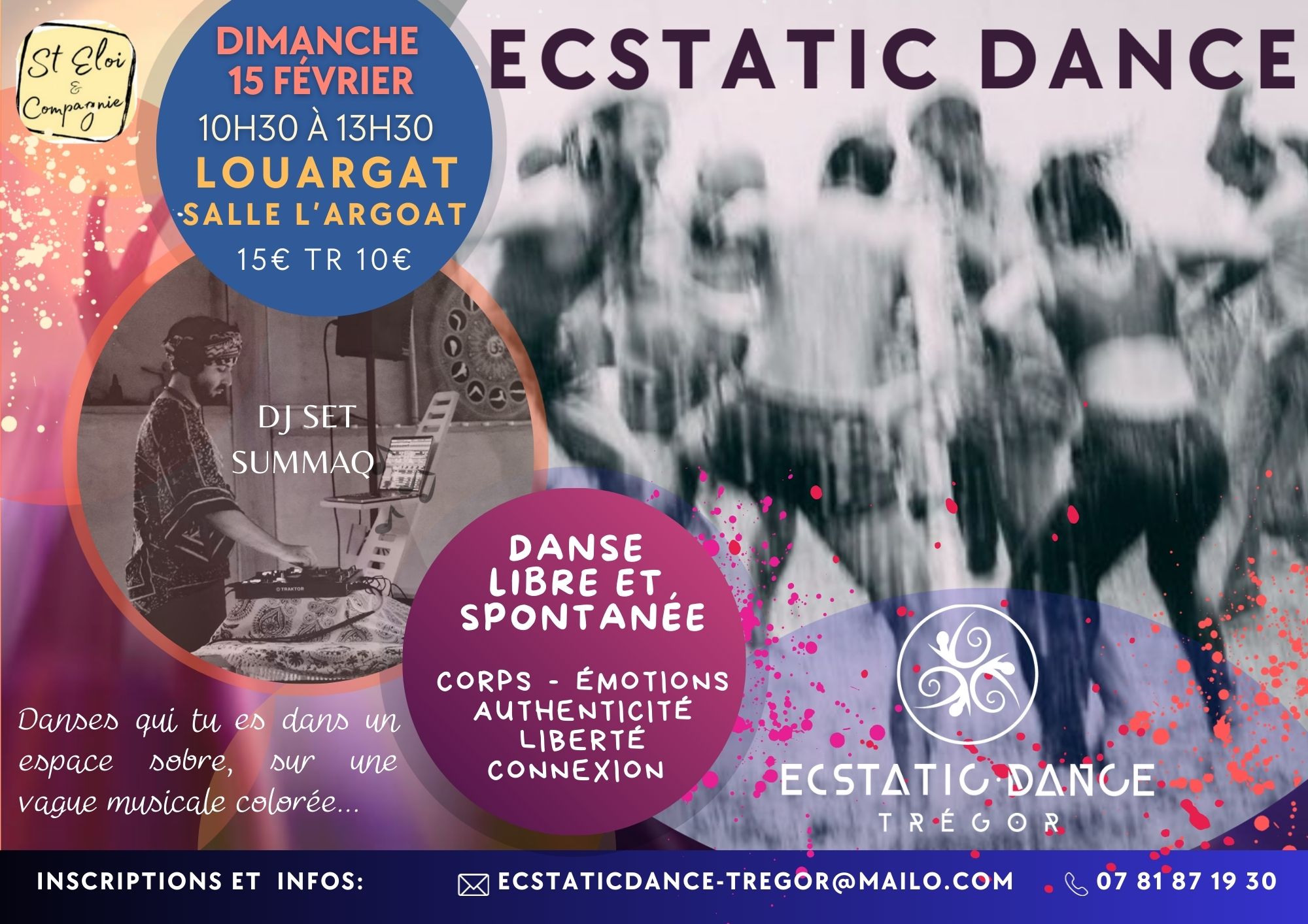 Ecstatic Dance à Louargat avec Summaq