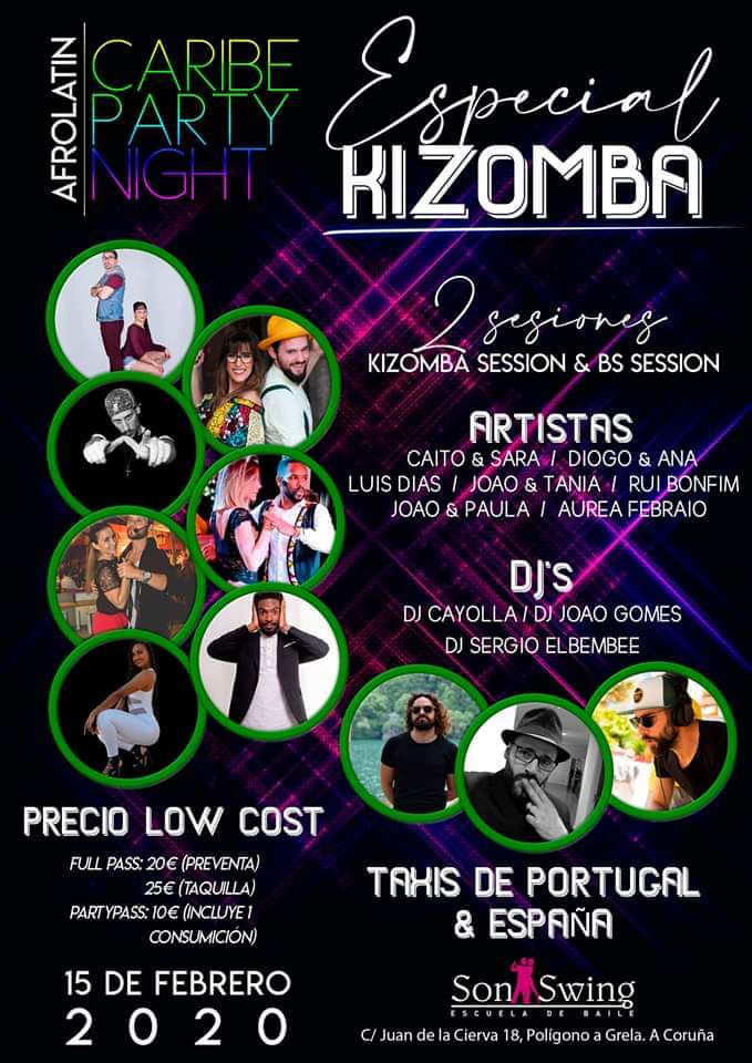 Afrolatin Caribe Party Night (Especial Kizomba)