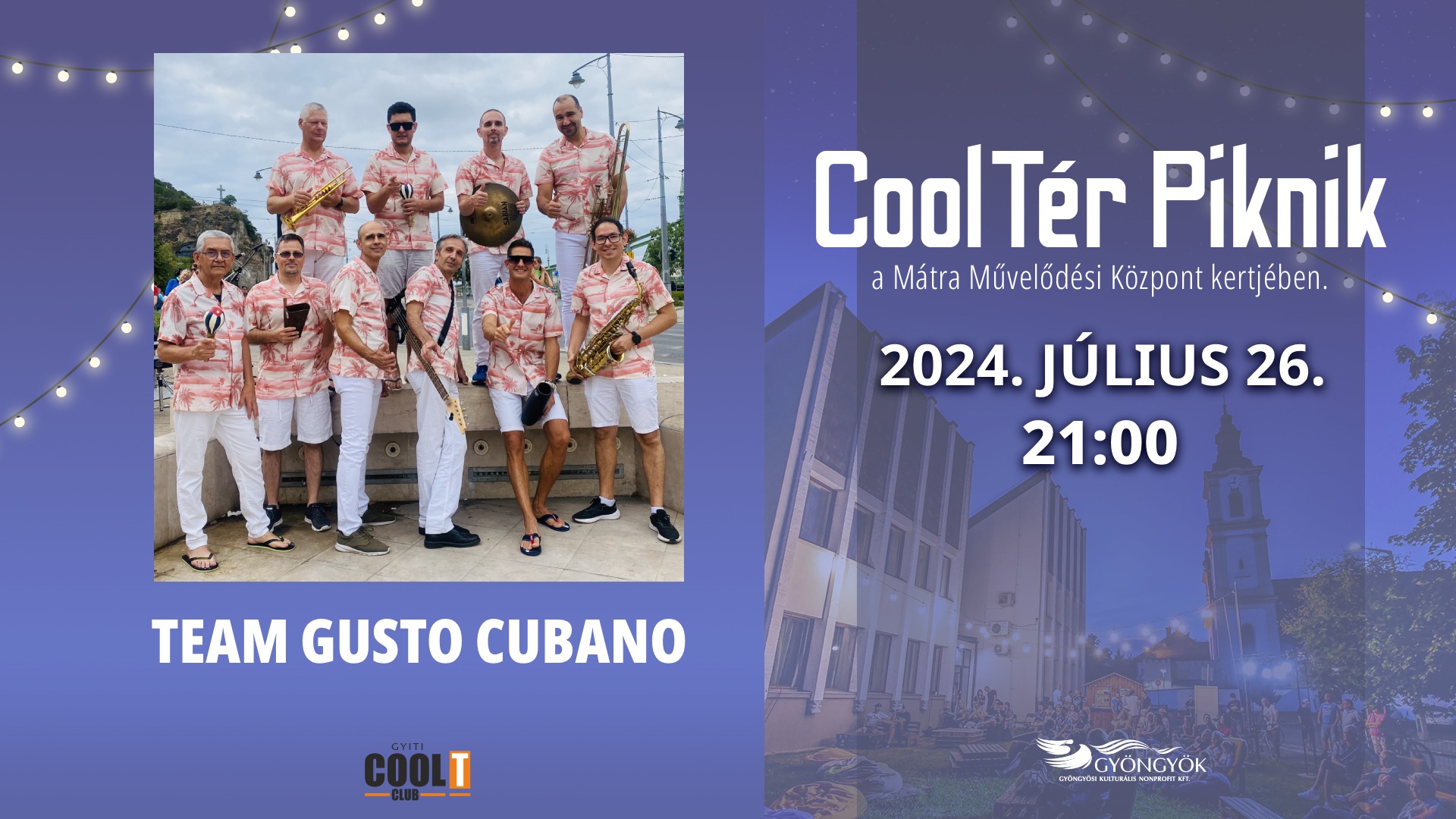 CoolTér Piknik - Latin est