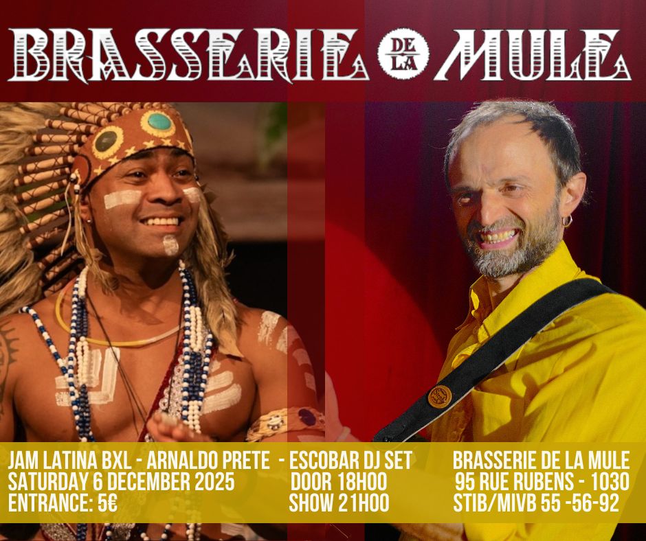 Arnaldo Prete• Jam Latina BXL • Escobar Dj • 6 12 • La Mule