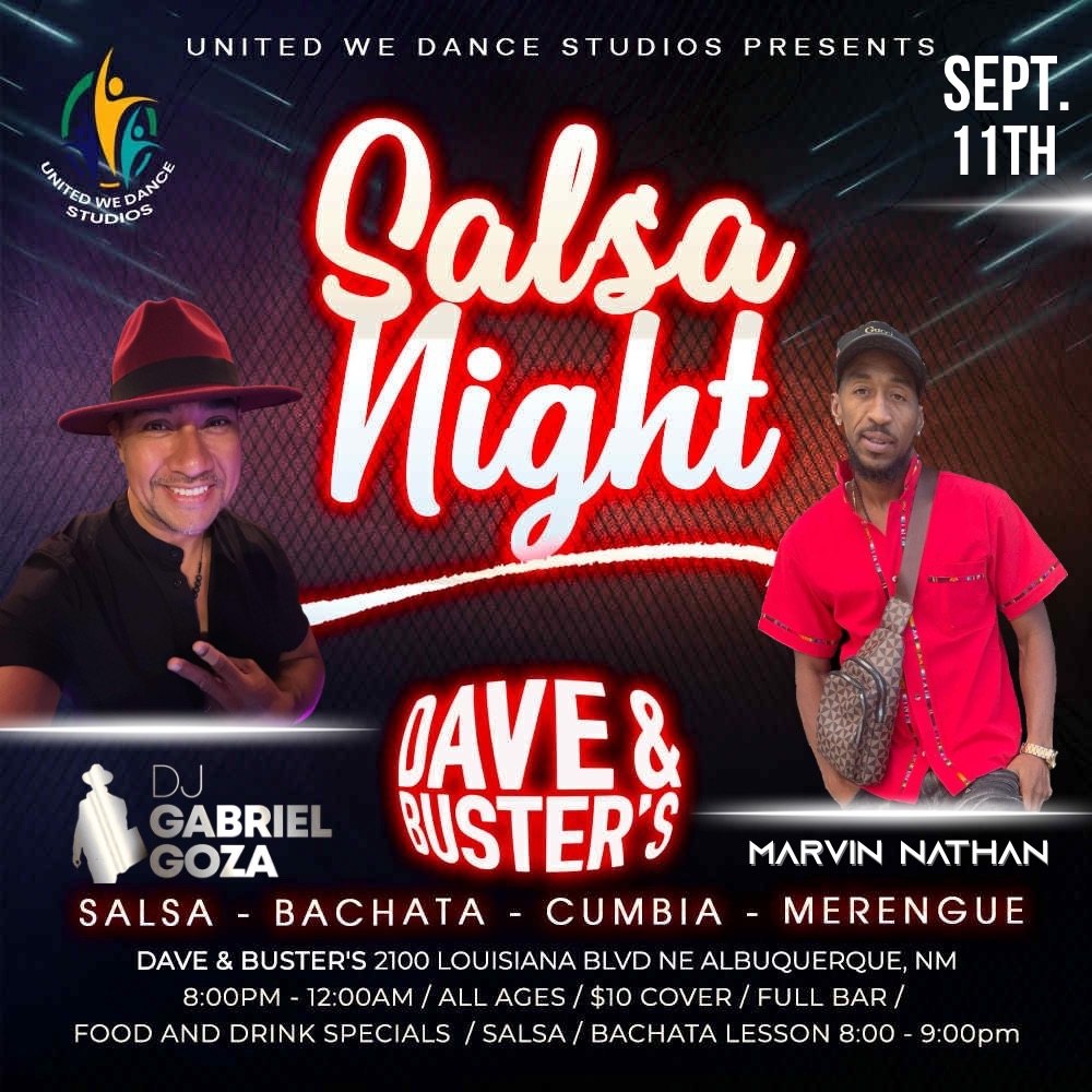 Salsa Night At Dave & Busters! 🤩
