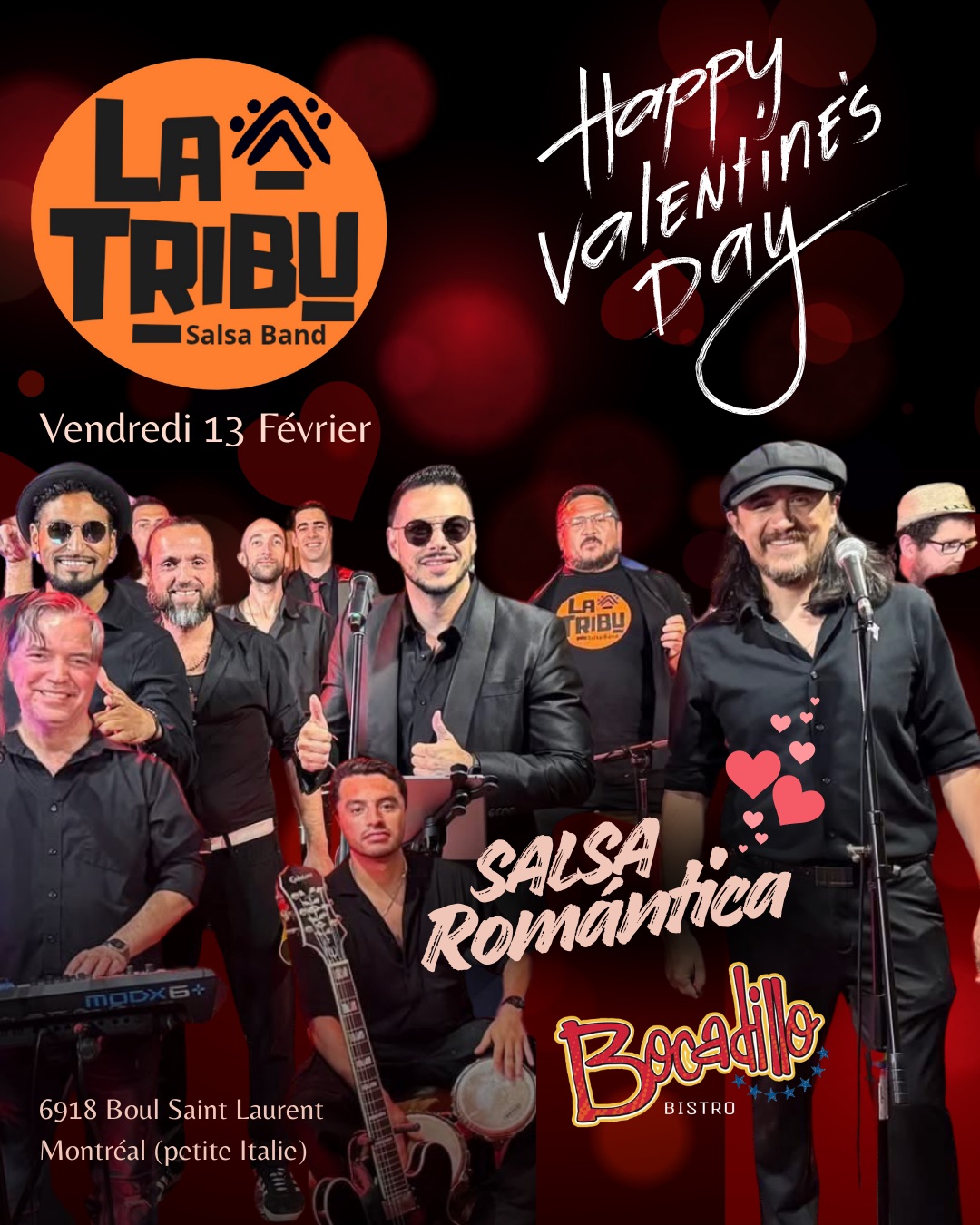 Salsa party La Tribu Salsa band