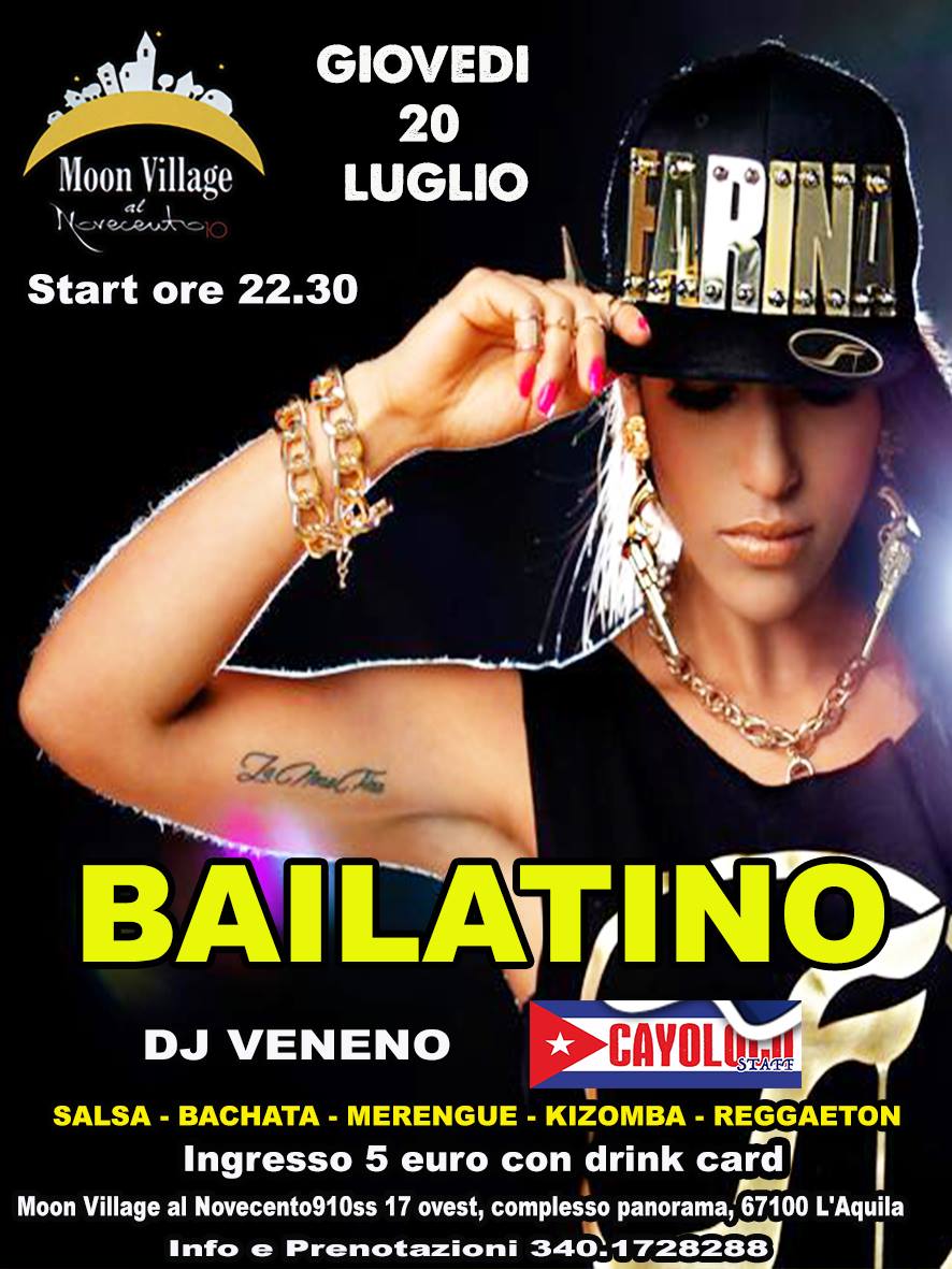 Bailatino - Il Giovedi Caraibico Aquilano