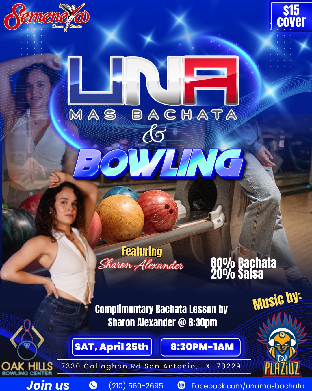 UNA Mas Bachata Night • Bowling Edition 🎳