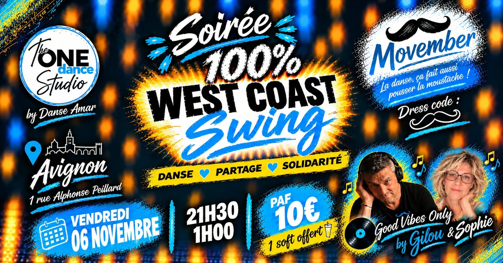 Soirée 100% West Coast Swing
