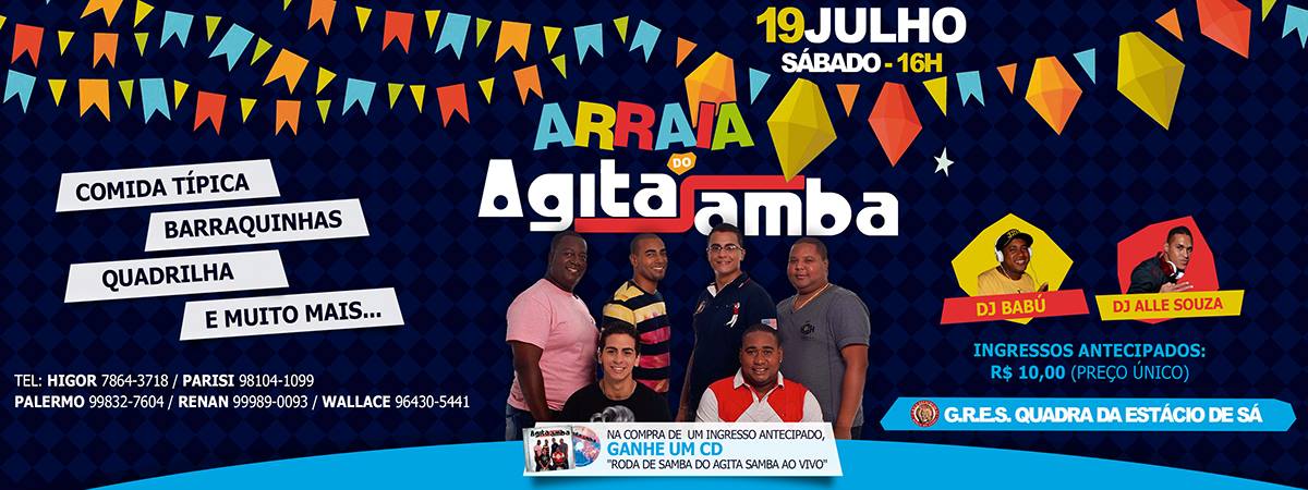 ARRAIÁ DO GRUPO AGITA SAMBA
