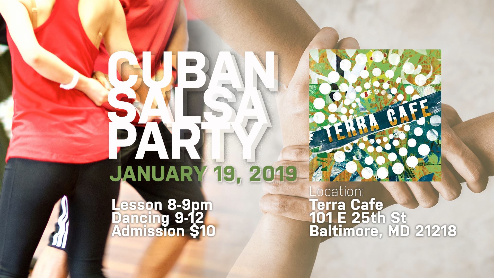 Cuban Salsa Party at Terra Cafe