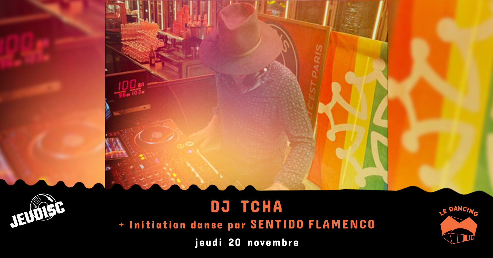 DJ TCHA + SENTIDO FLAMENCO - Jeudisc
