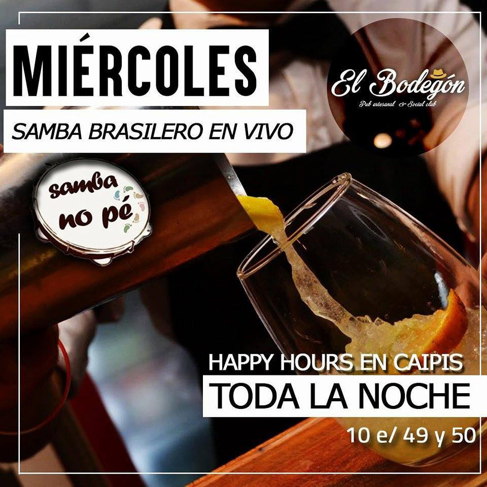 Samba no pé en El Bodegón