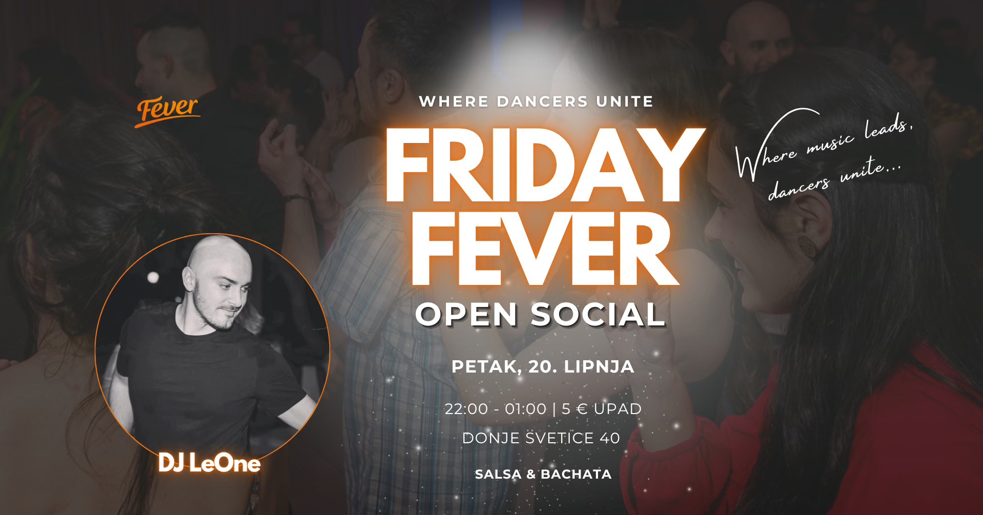 Friday Fever: Open Social Where Dancers Unite (20.6.)