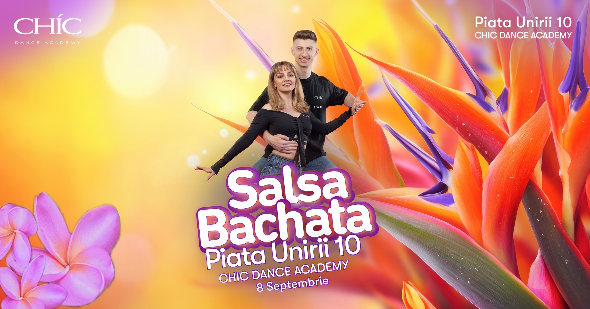Salsa & Bachata Adulți începători I 8 Septembrie