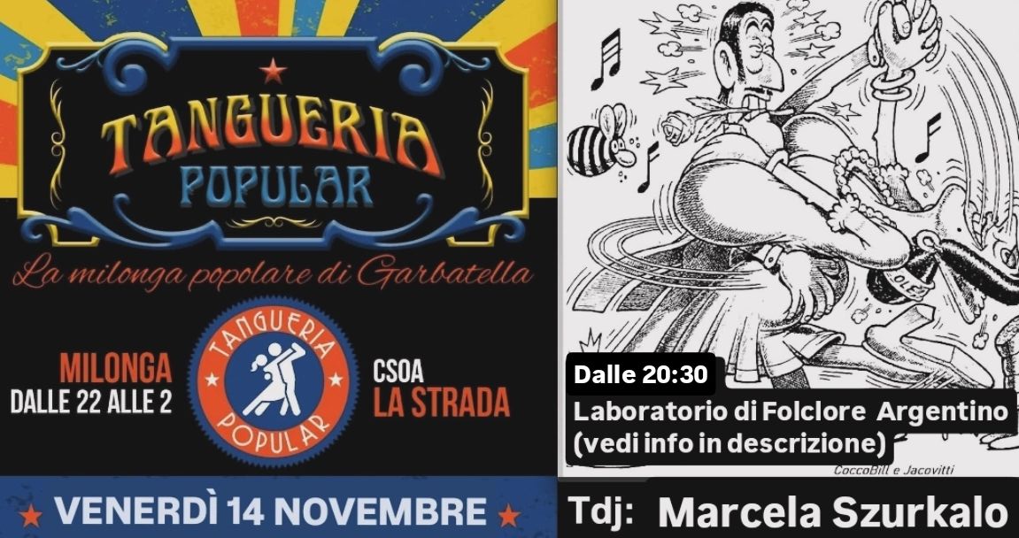Tangueria ☆ Popular - 14 Novembre