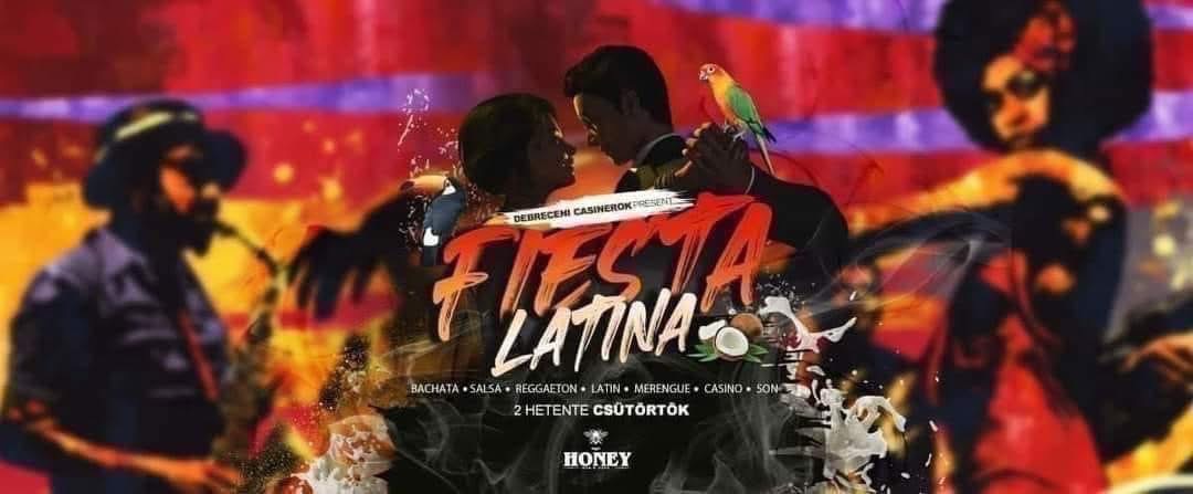 Fiesta Latina đ¶ salsa Ă©s sensual party a HONEY-ban đ¶ 05.01.