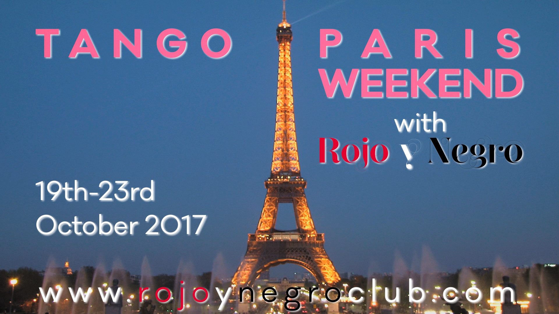 TANGO PARIS Weekend October 2017