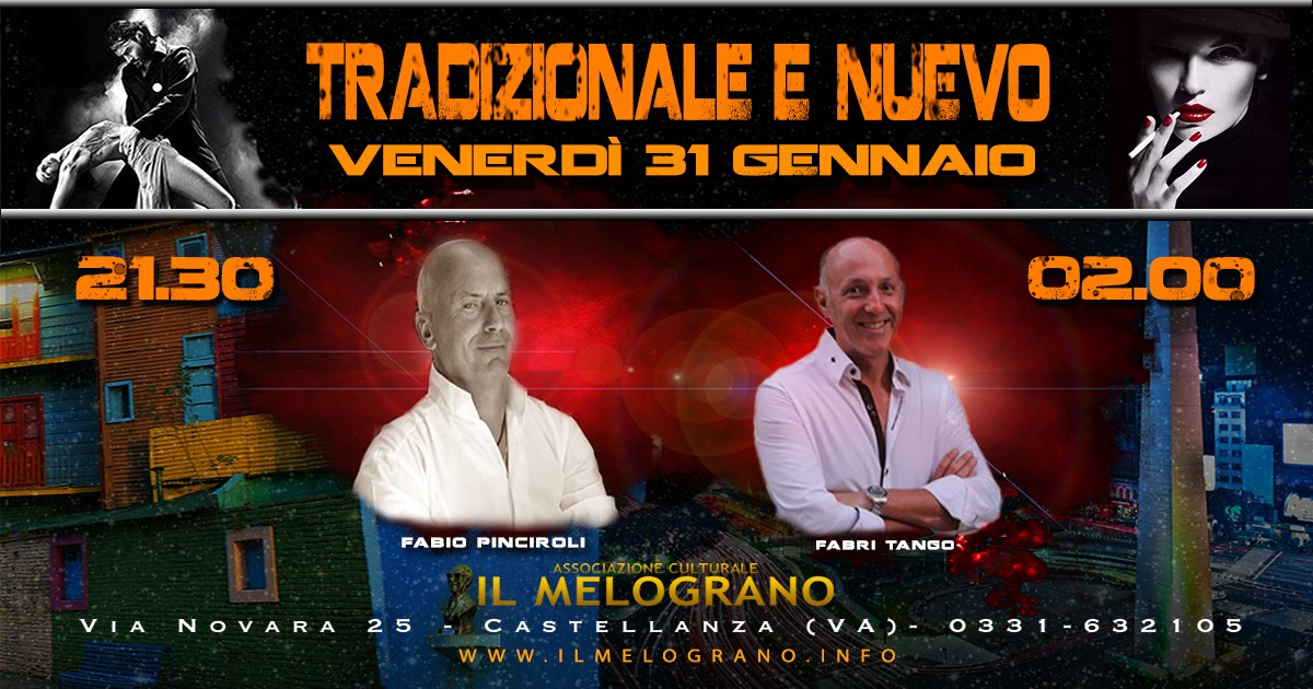 Venerdì 31 Gennaio 2020 “il Venerdì del MelO”