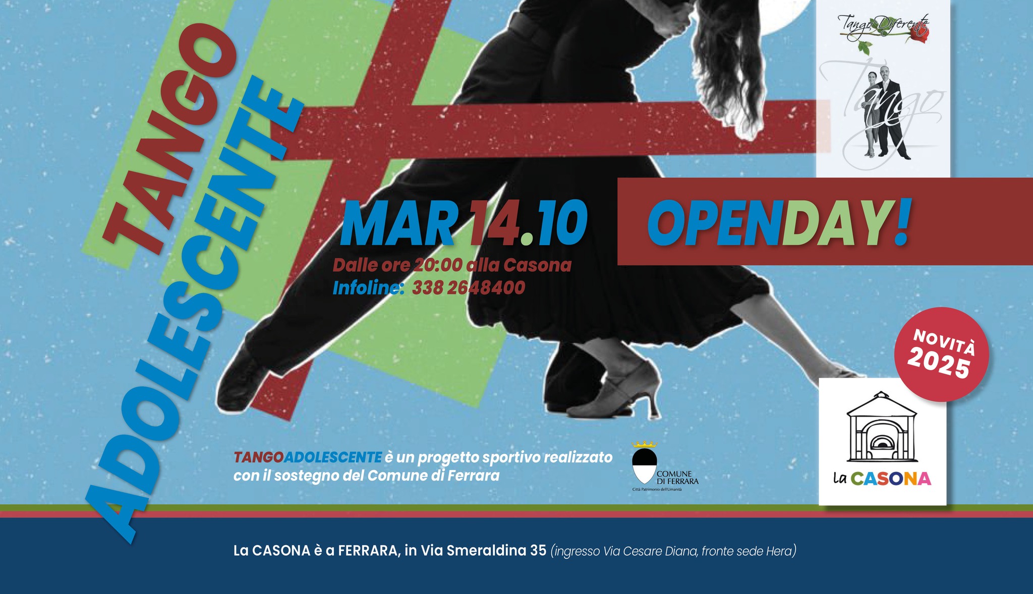 Tango Adolescente Open day alla Casona