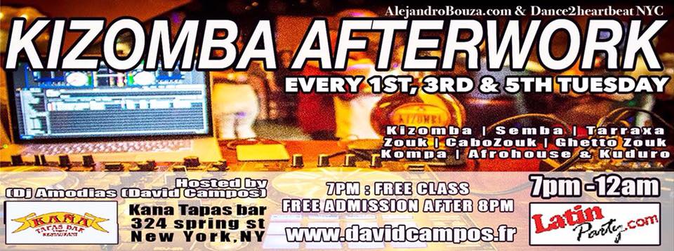 Kizomba Afterwork ★ Free Class & Free Admission