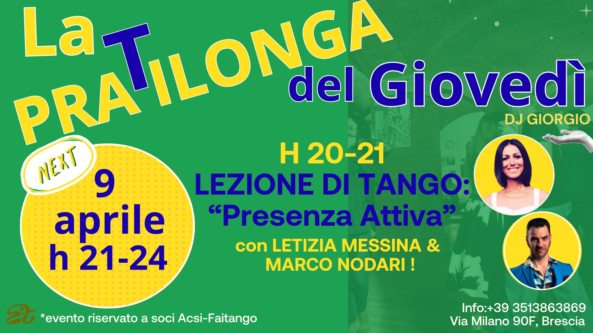 la Pratilonga del giovedì con Letizia Messina
