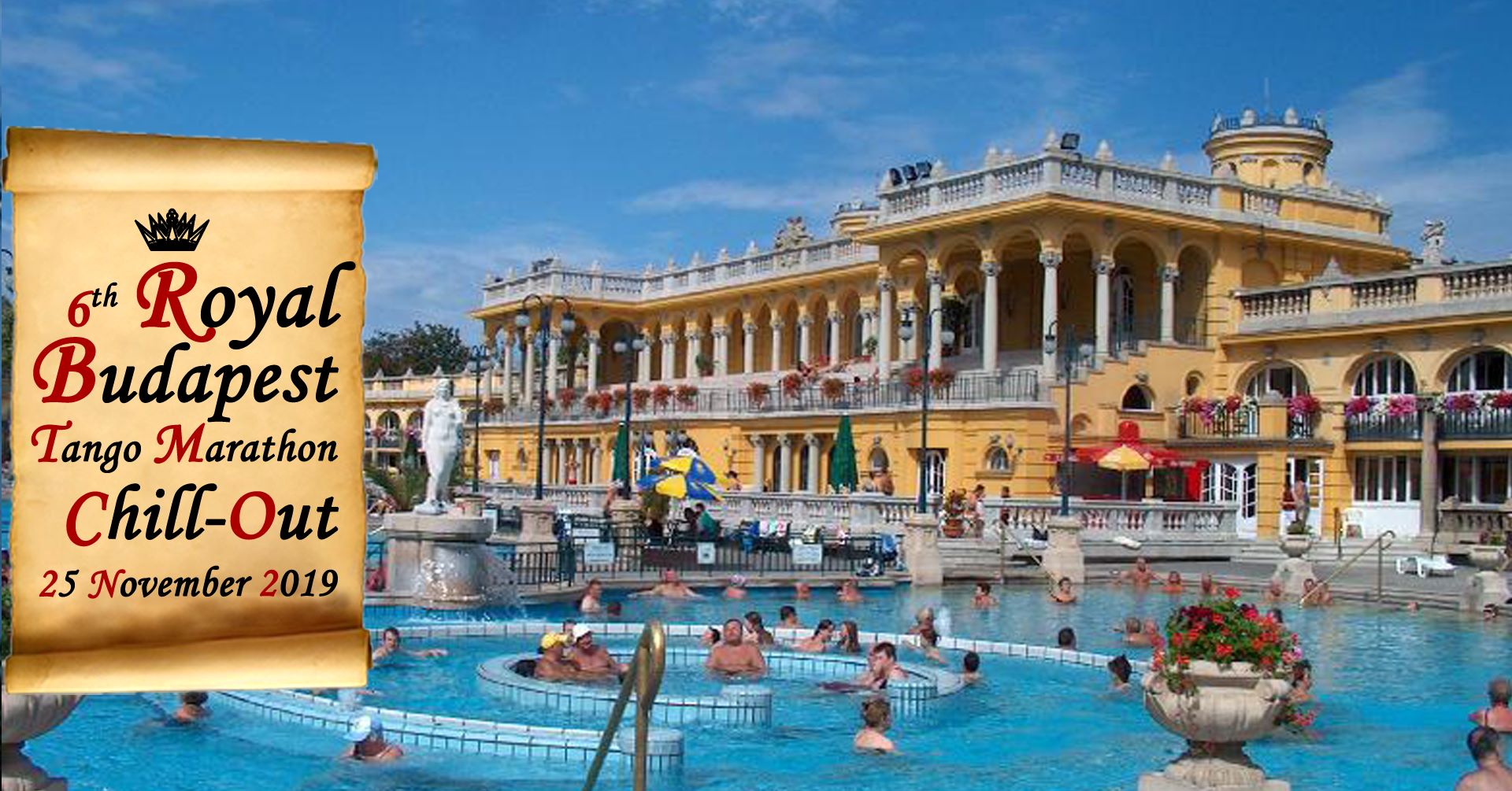 CHILL OUT at Széchenyi Thermal Bath - 5th RoyalBudapestMaratthon
