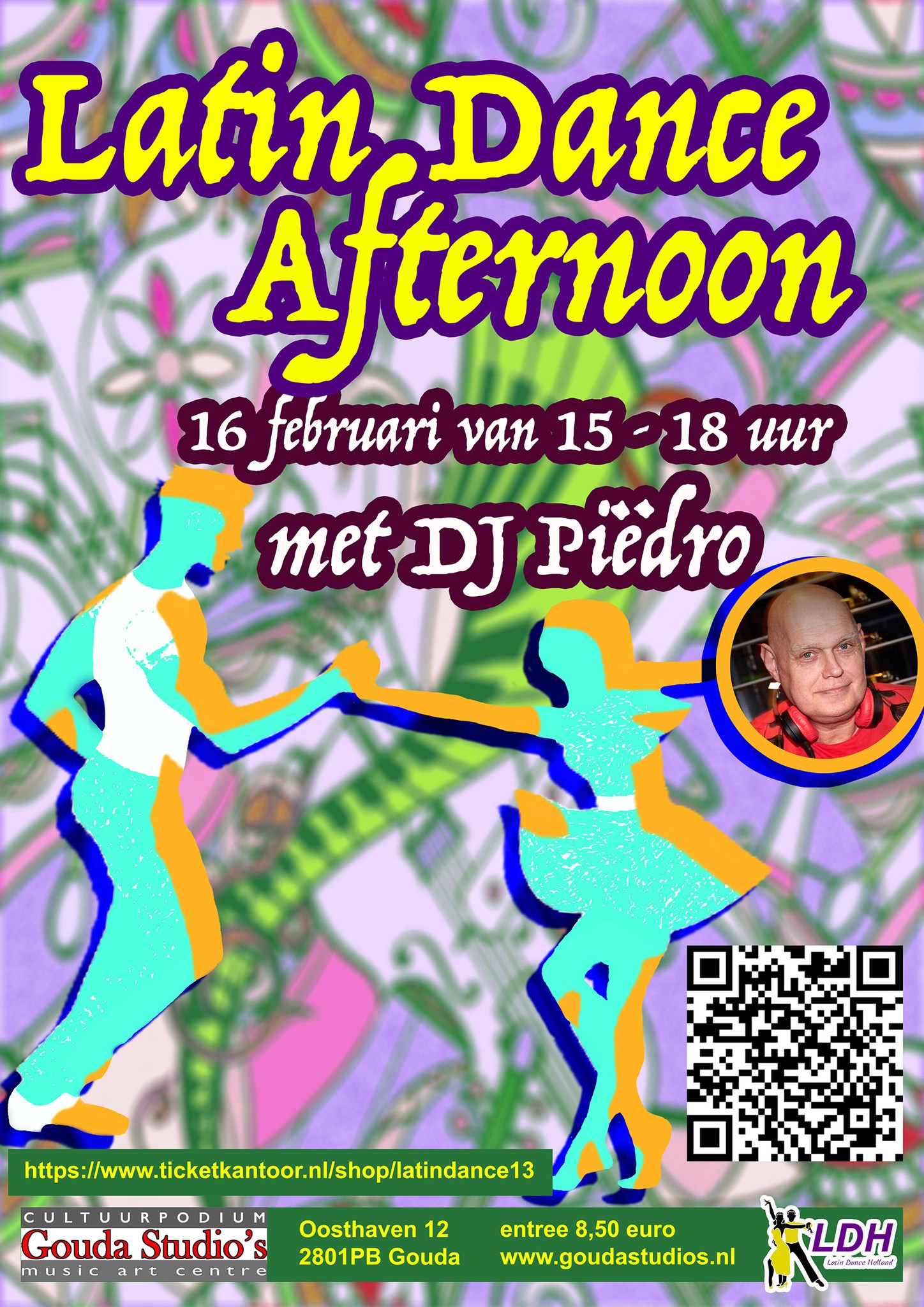 Latin Dance Afternoon met latin DJ PIËDRO