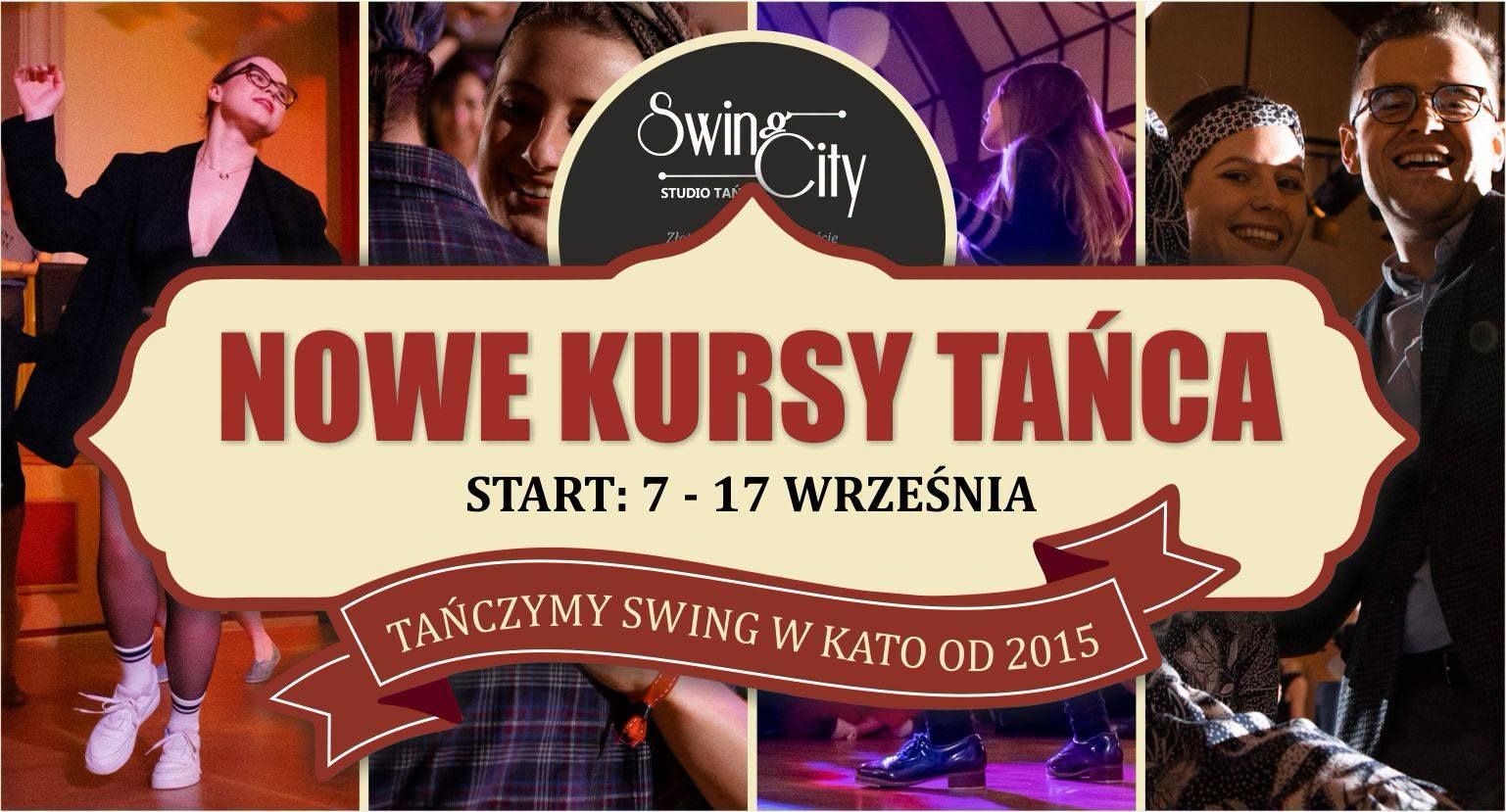 Nowe Kursy Tańca Od Podstaw w Swing City Solo i W Parach