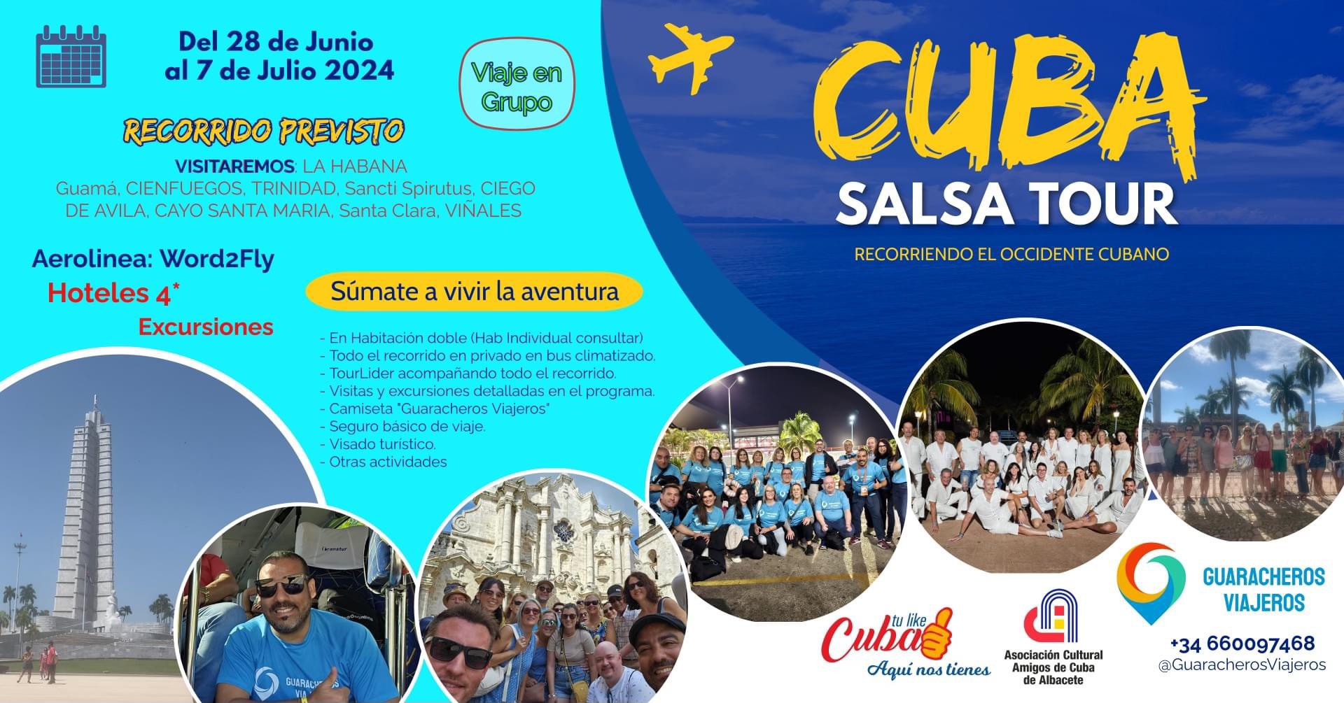 Viaje "Cuba Salsa Tour" - Naturaleza, Patrimonio y Cultura by Guaracheros Viajeros