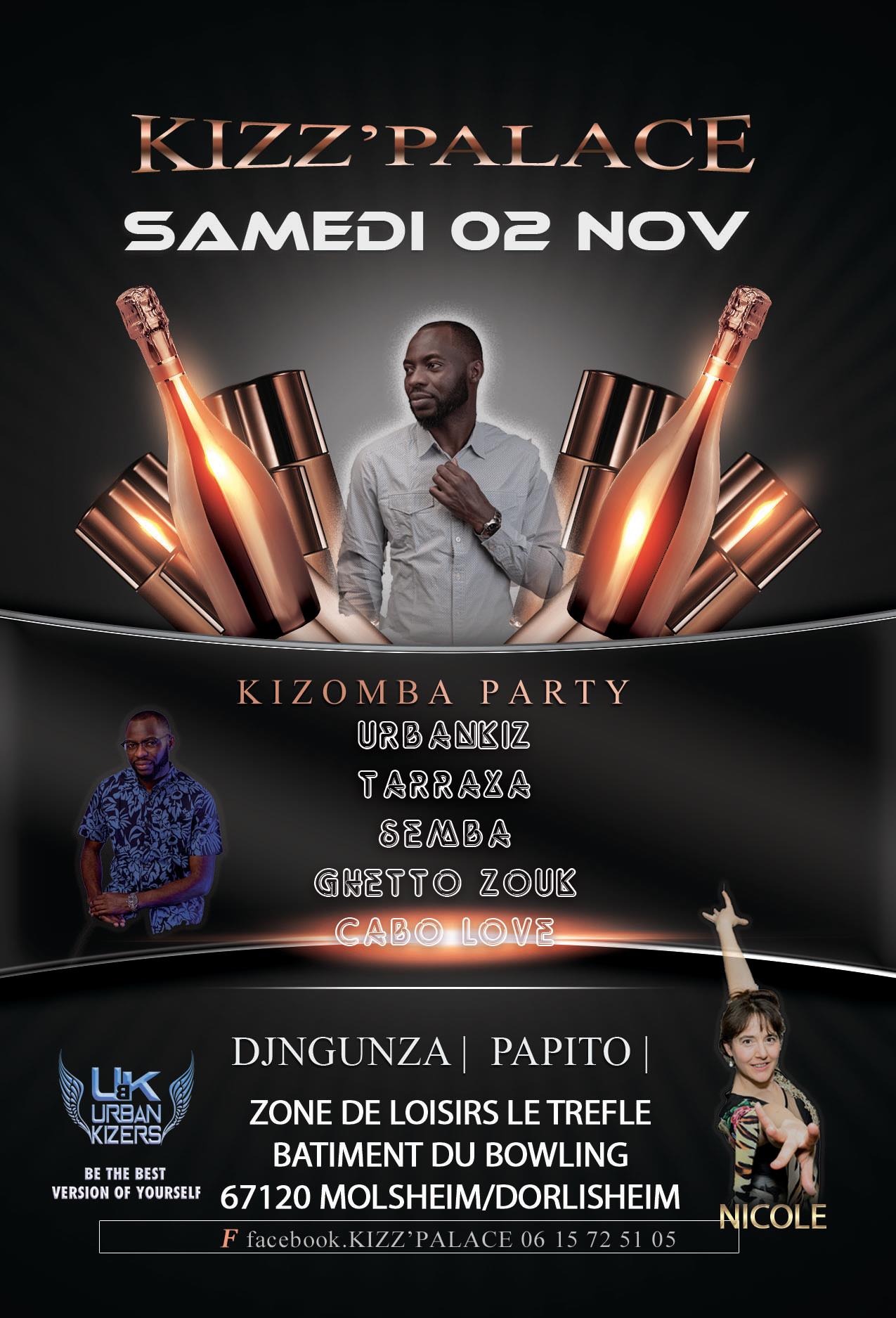 Kizz'Palace 100% Kiz feat. DJ NGunza & Syaka Ek Diallo