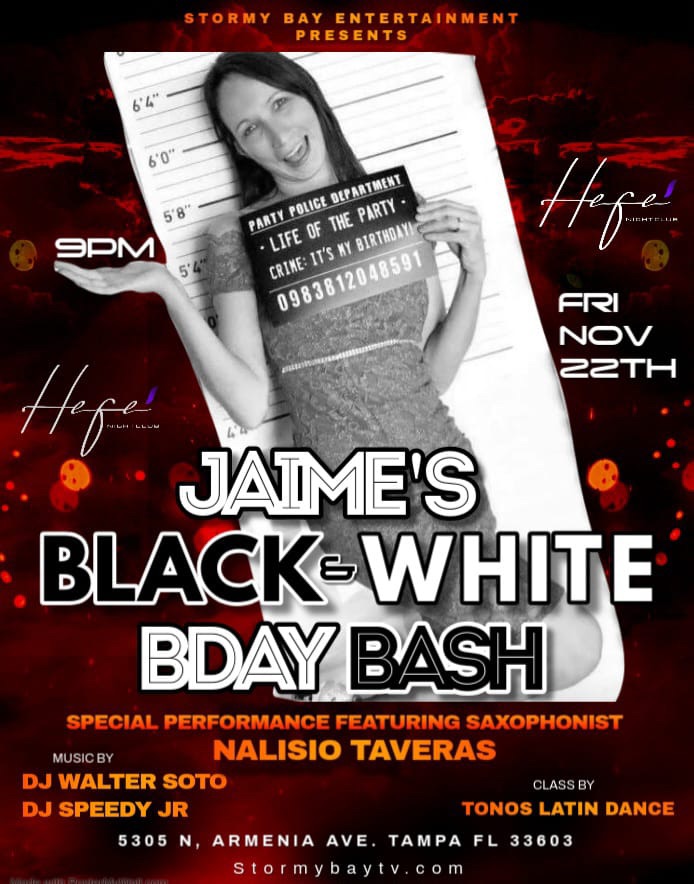 Jaime's Black and White Birthday Bash!