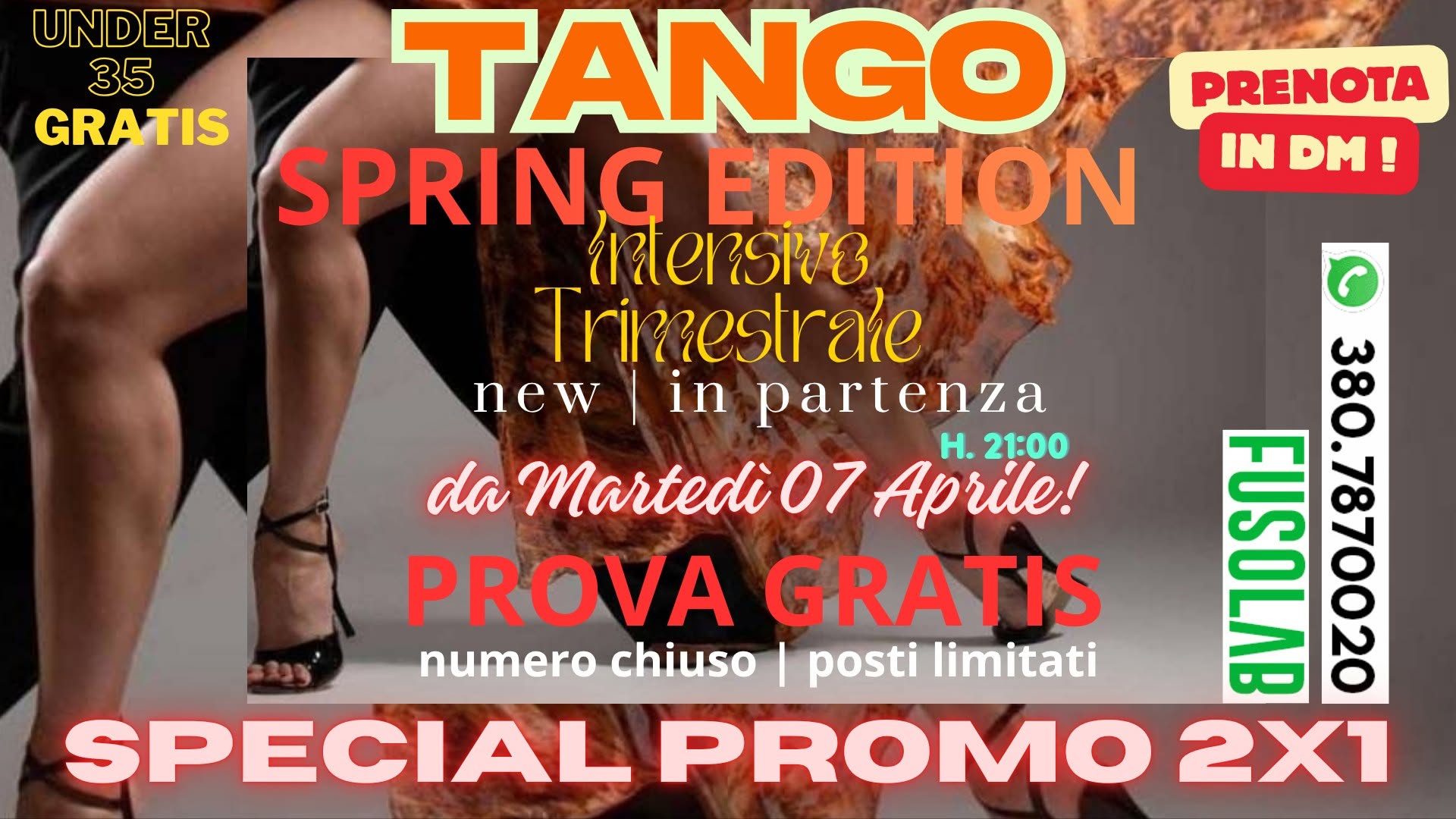 New Tango Intensivo Trimestrale All Lev da Aprile
