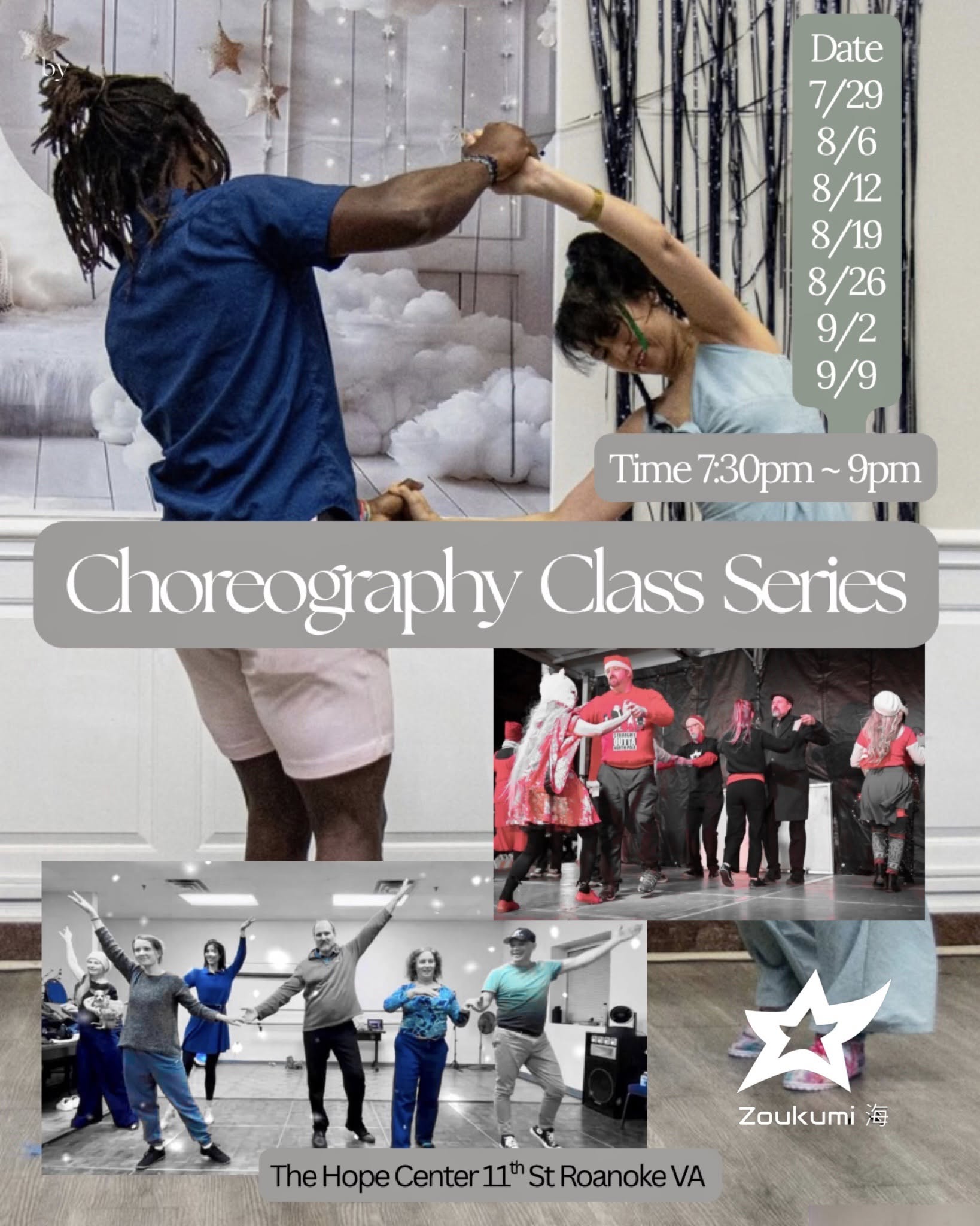 Zoukumi Choreography Class Series