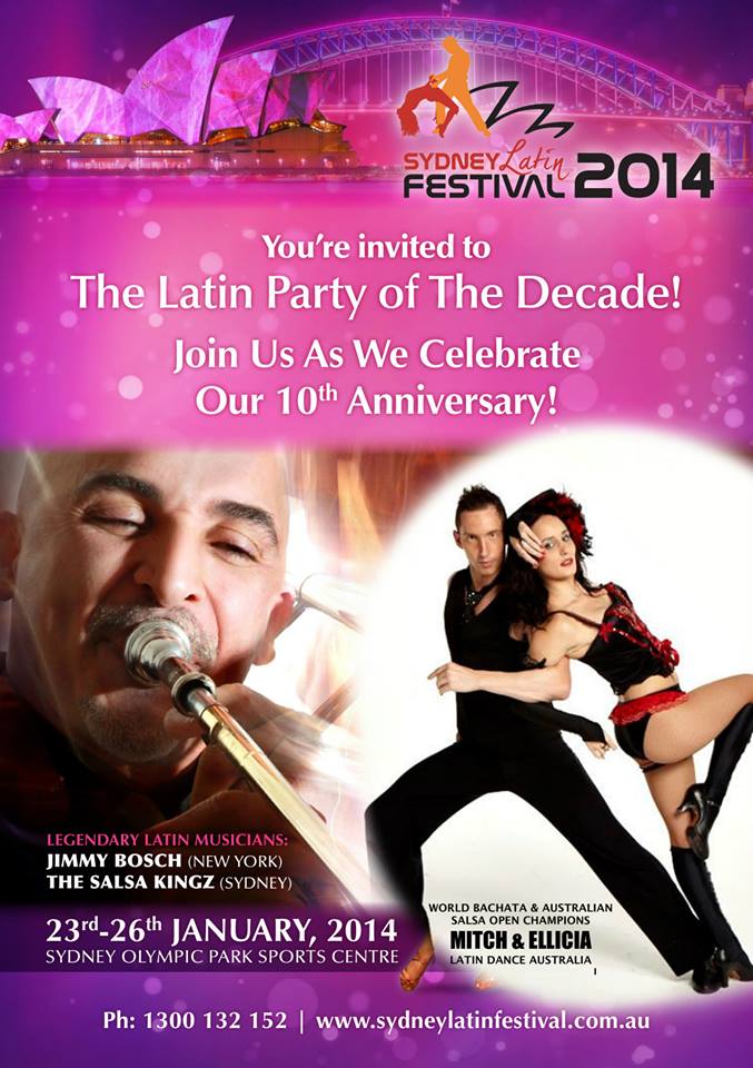 Mitch & Ellicia (World Champions) "Bachatango" - Syndey Lain Festival 2014