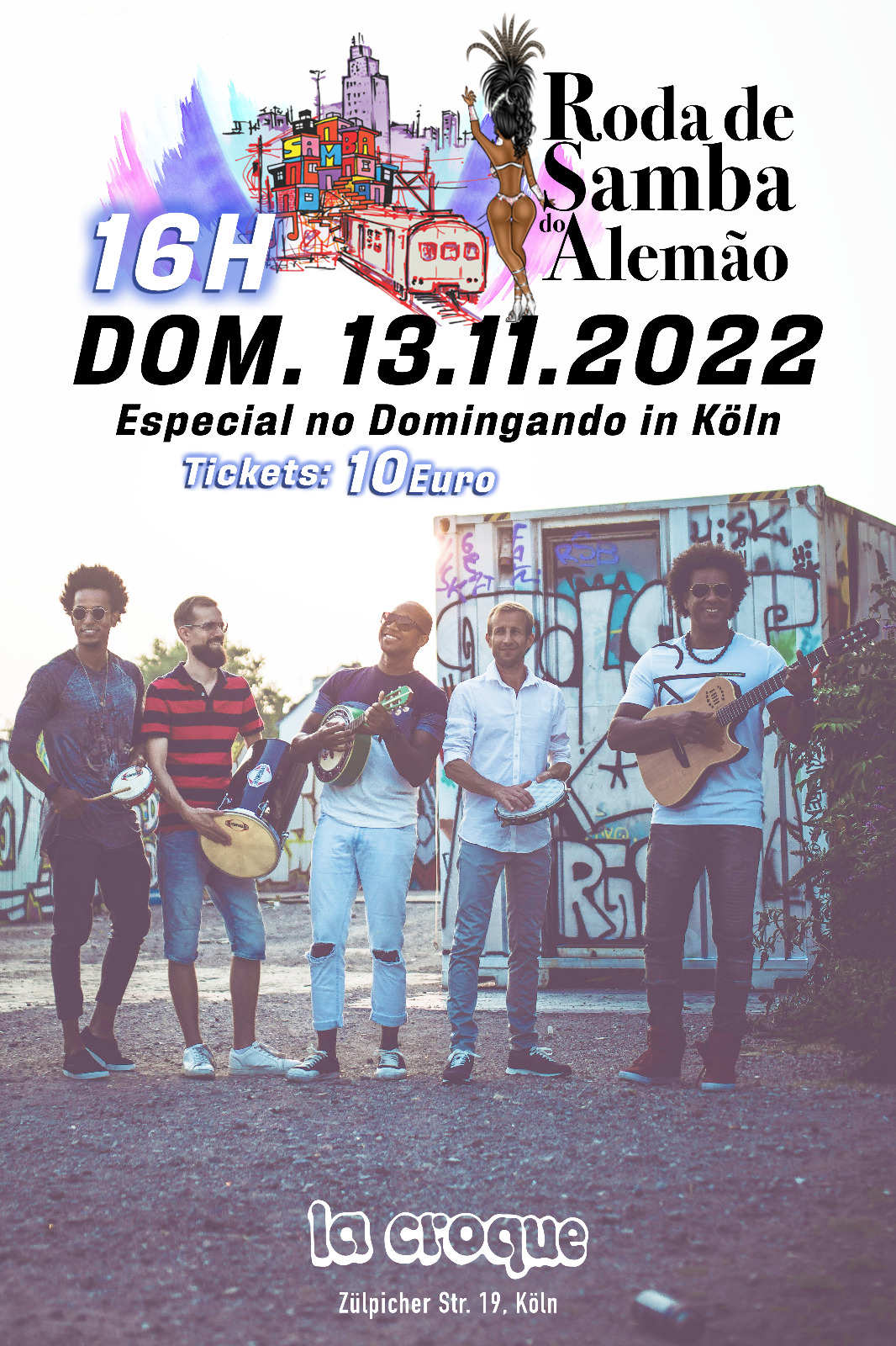 Roda de Samba do Alemão @ Domingando in Köln