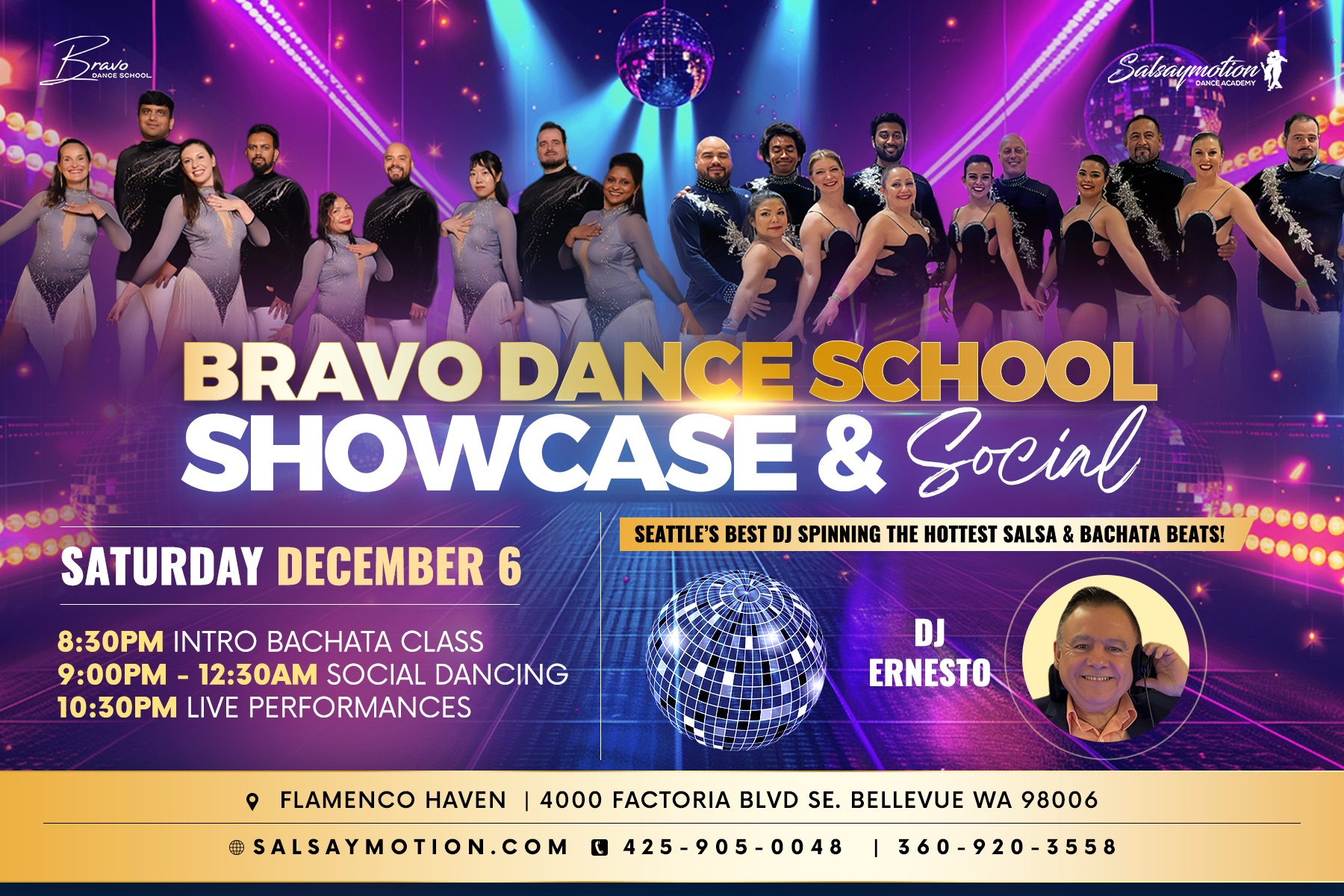 Bravo Dance School Showcase & Social!