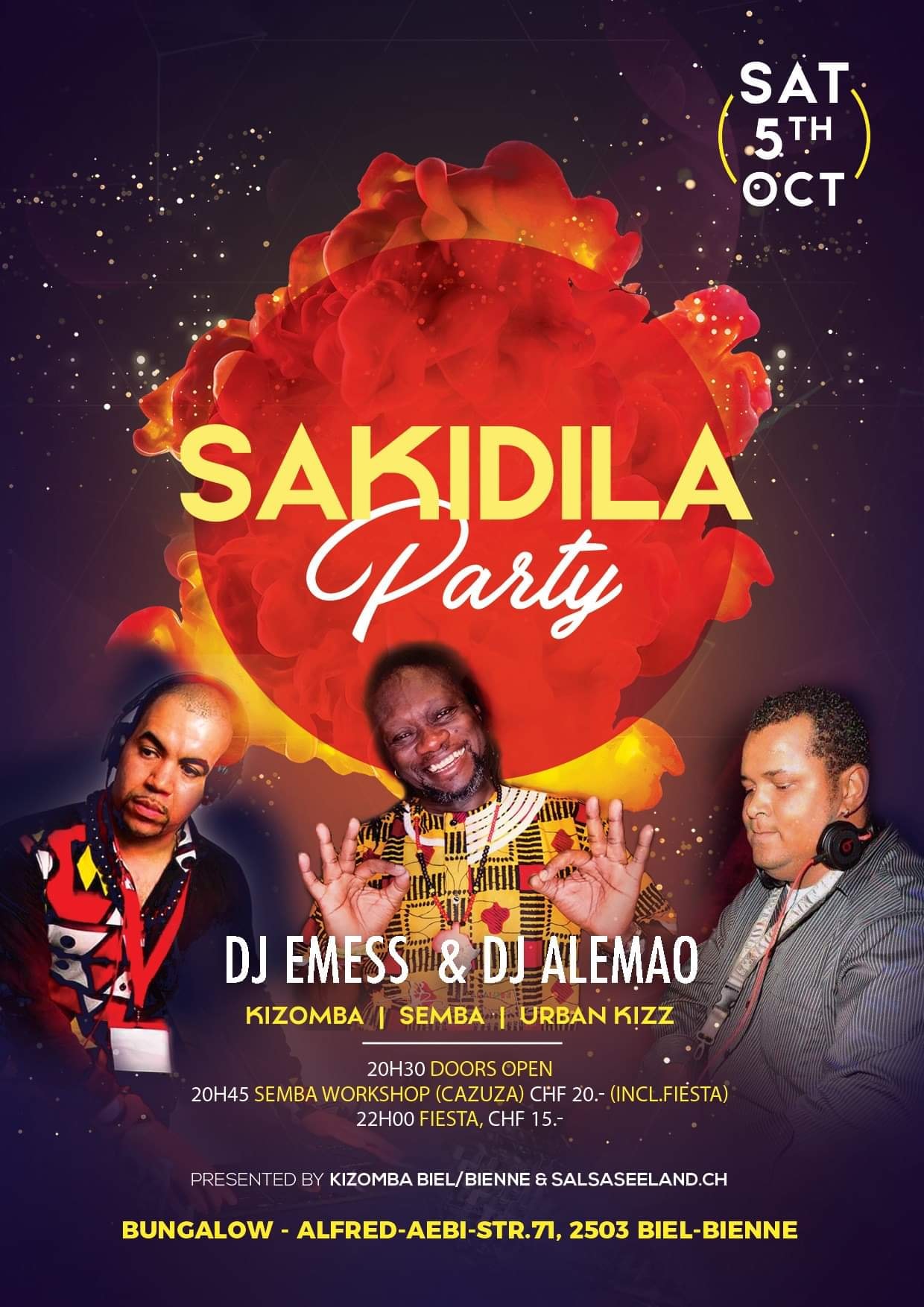 Sakidila Party - Oct. 5th