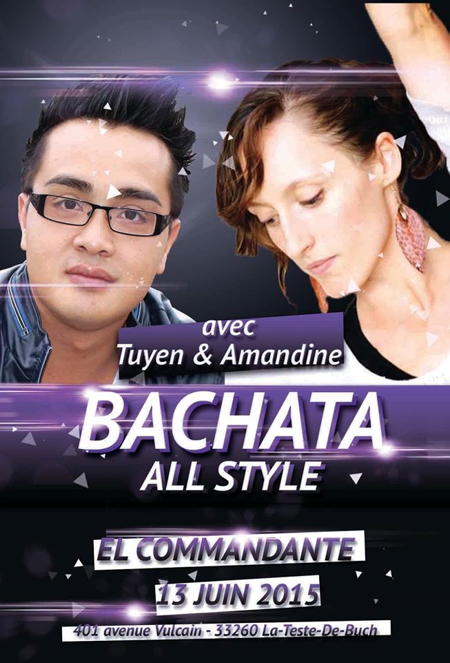Journée BACHATA avec TUYEN et AMANDINE + soirée Latino