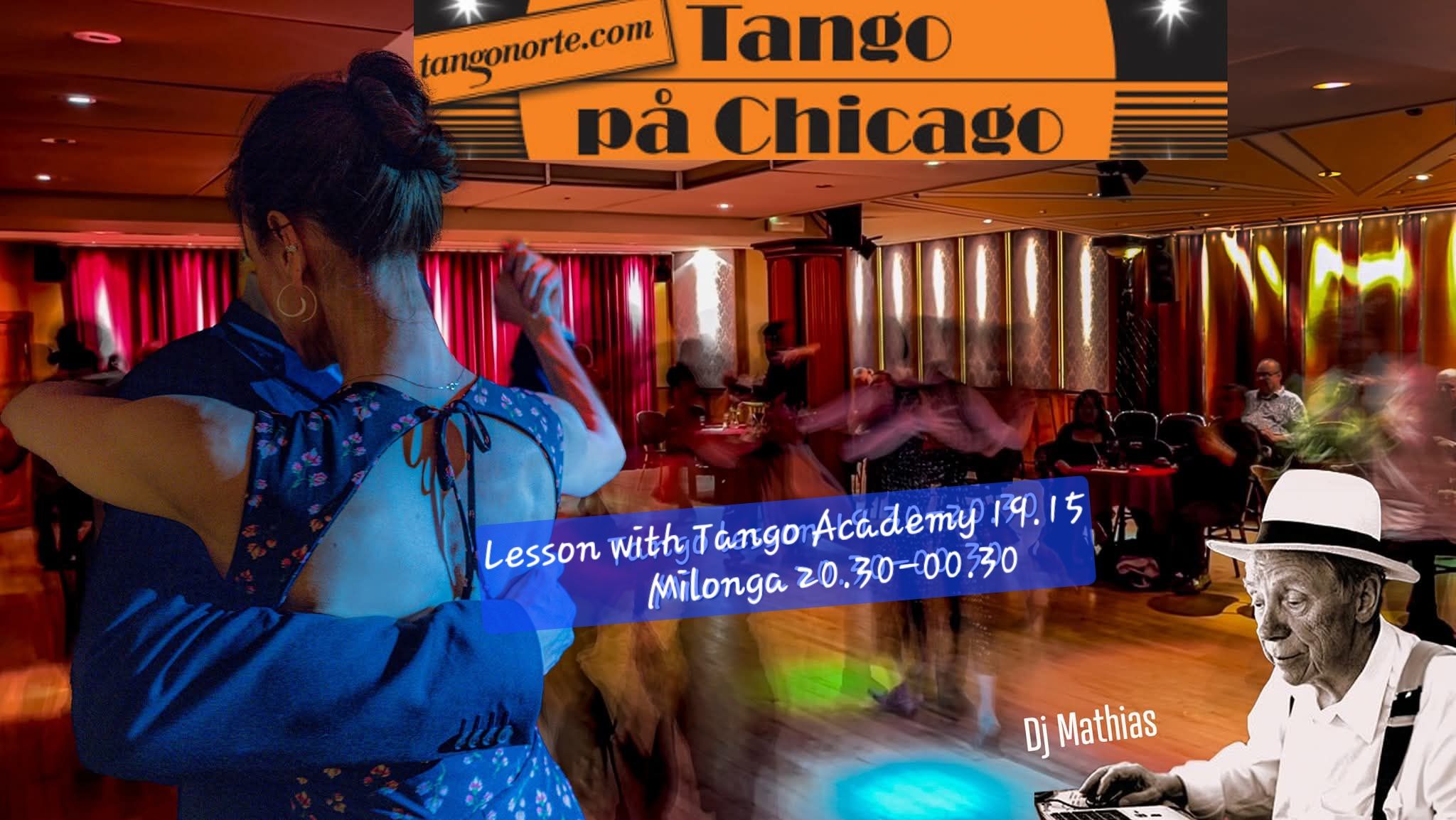 Milonga at Chicago with DJ Mathias Denk Drop- in lesson with Tango Academy