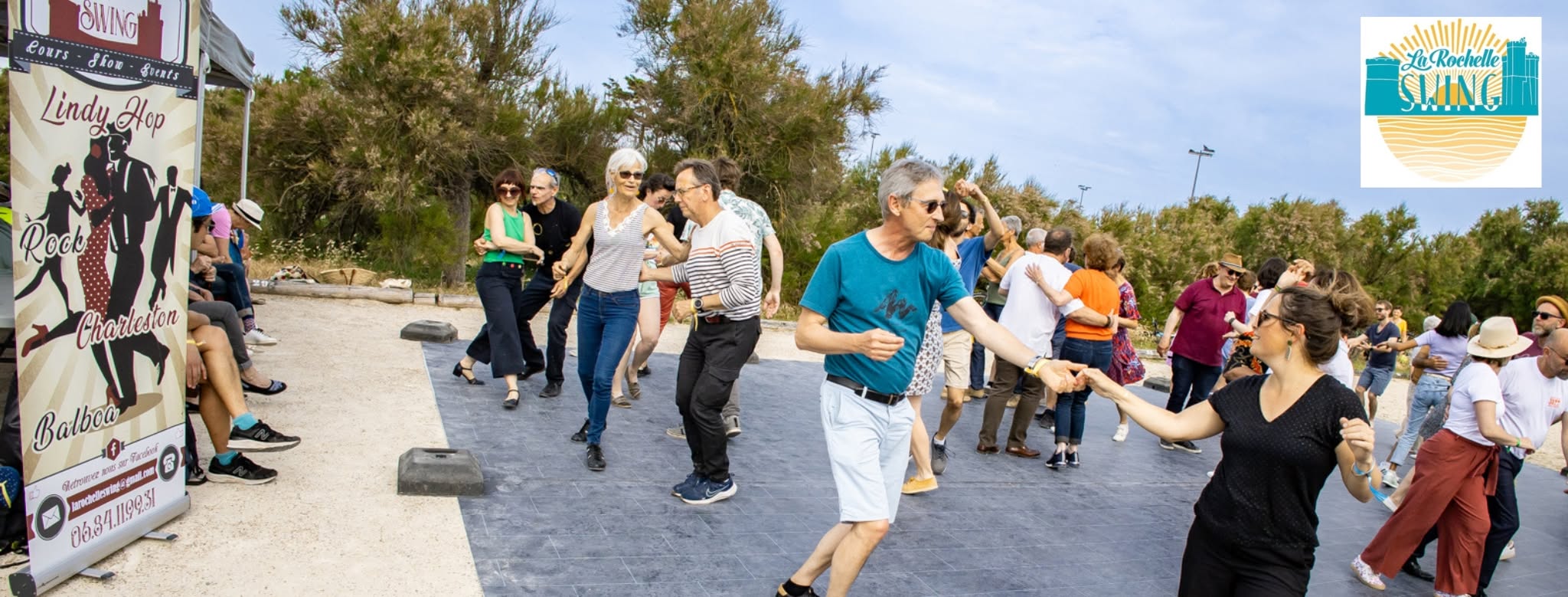 Initiation et pratique de Lindy Hop au Parc de Montamer - Ste-Marie de Ré