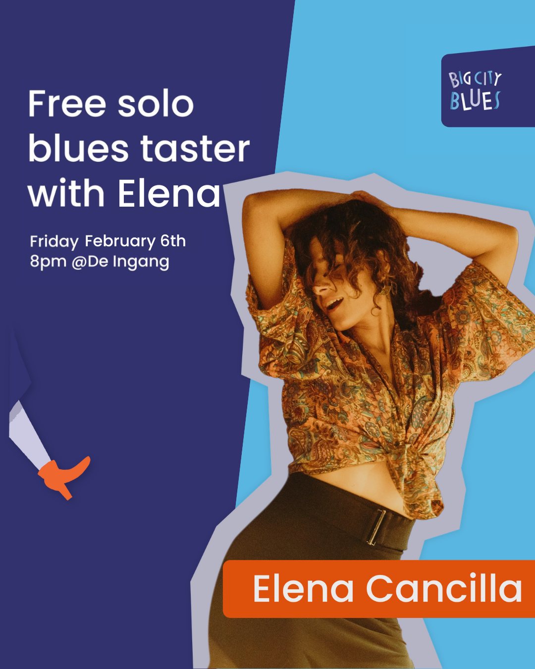 Free solo Blues taster with Elena @ Practice Your Moves