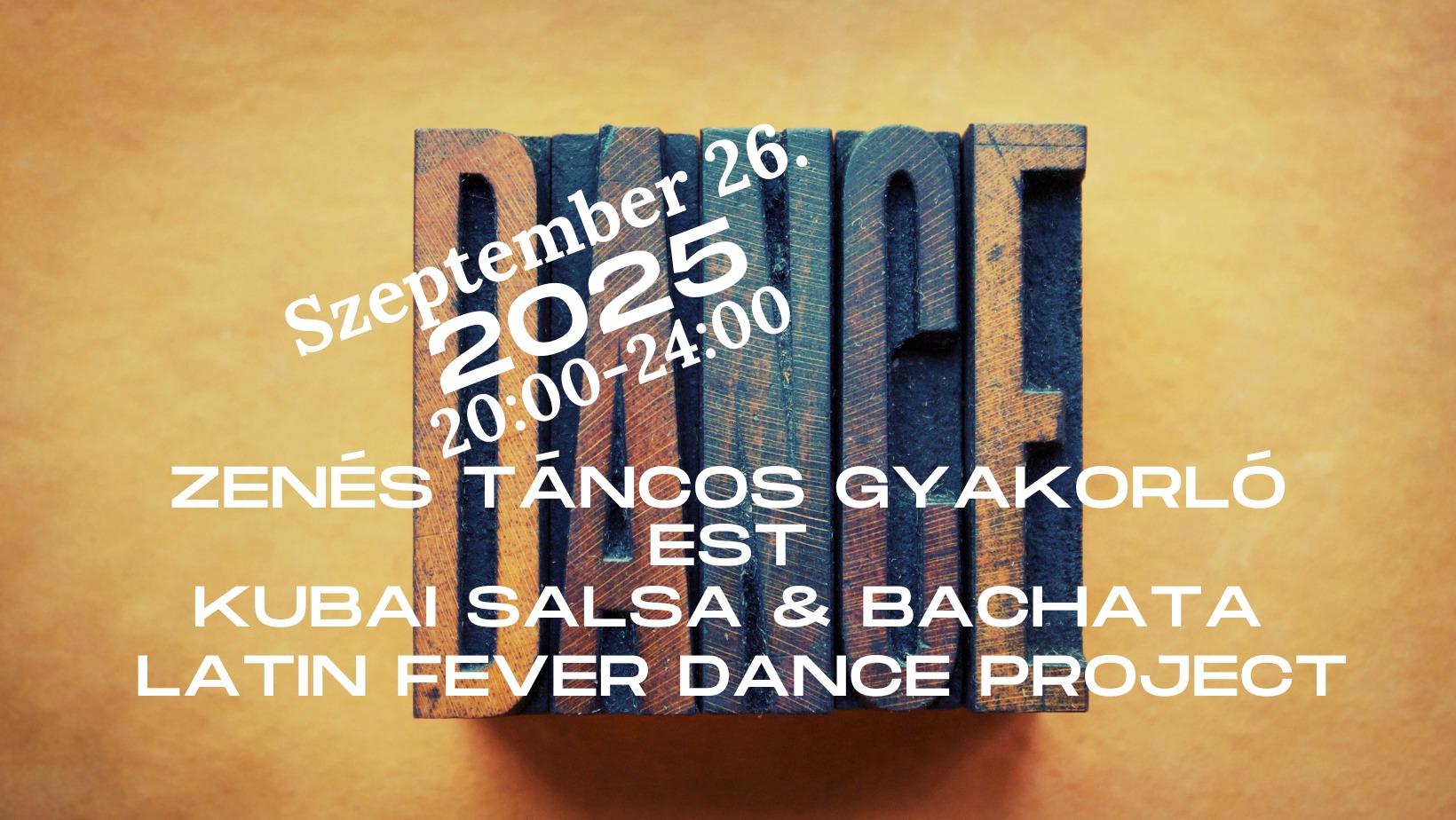 Zenés Táncos Gyakorló Est Szolnok- LFDP
