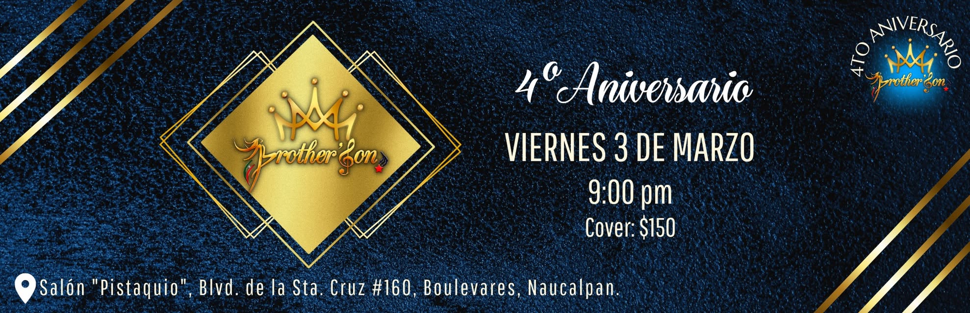 4º Aniversario Brother'Son