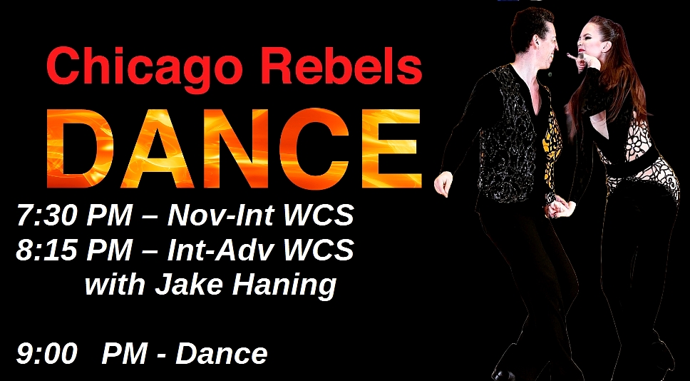 Chicago Rebels Dance - US Open Champion, Jake Haning Teaches West Coast Swing!