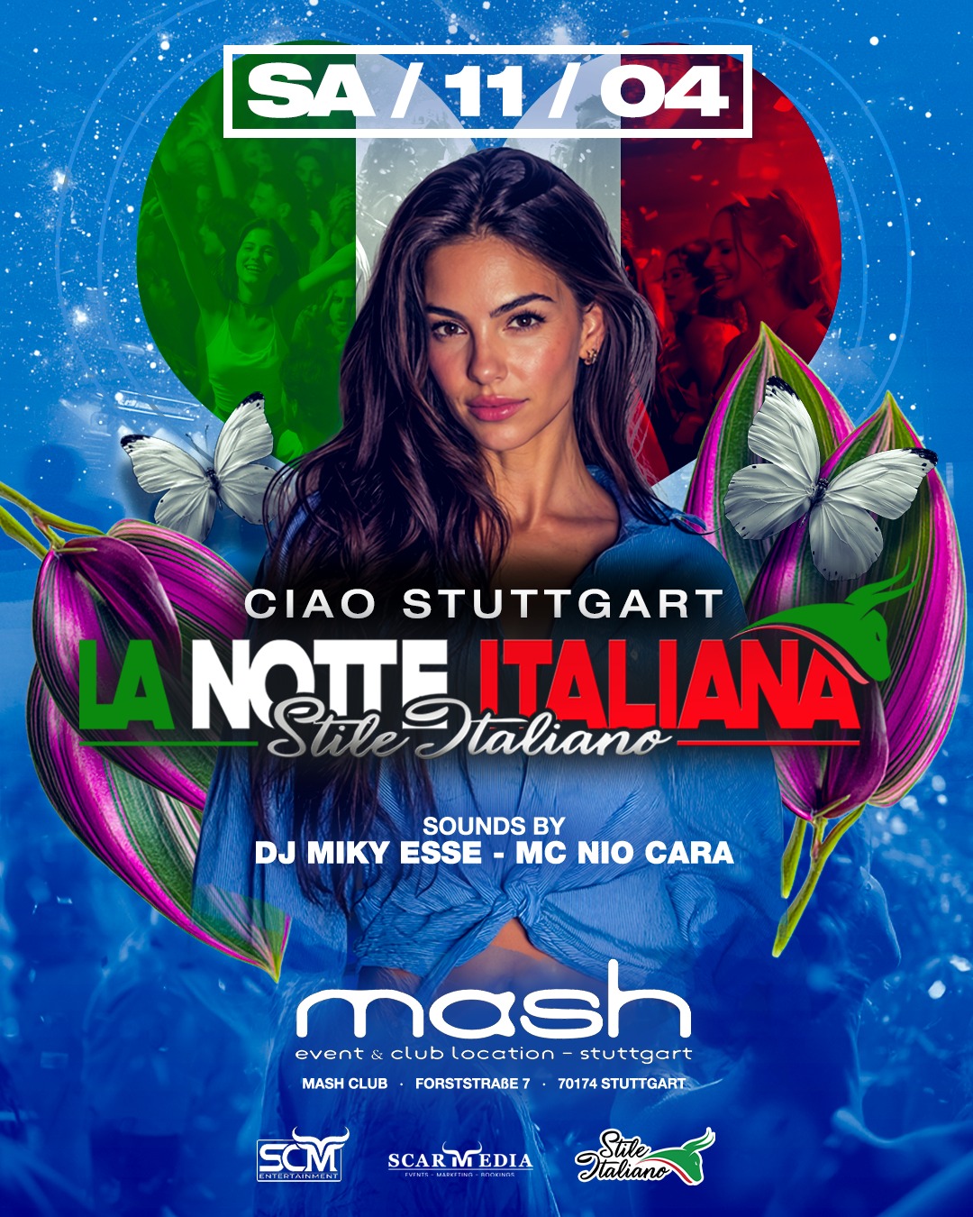La Notte Italiana • 11.04 STUTTGART • Club Mash