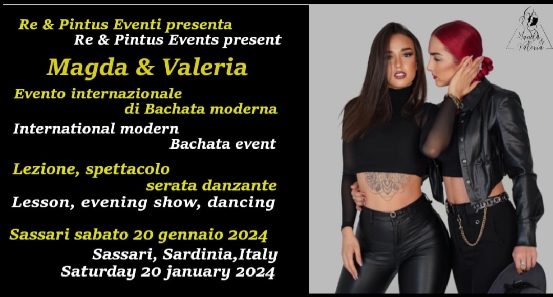 BACHATA CON MAGDA & VALERIA - SARDEGNA - SASSARI