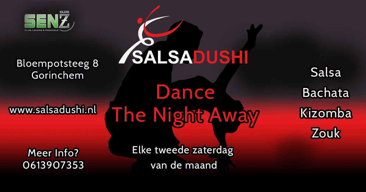 "Dance The Night Away" GALA EDITION 21.00 02.00 uur