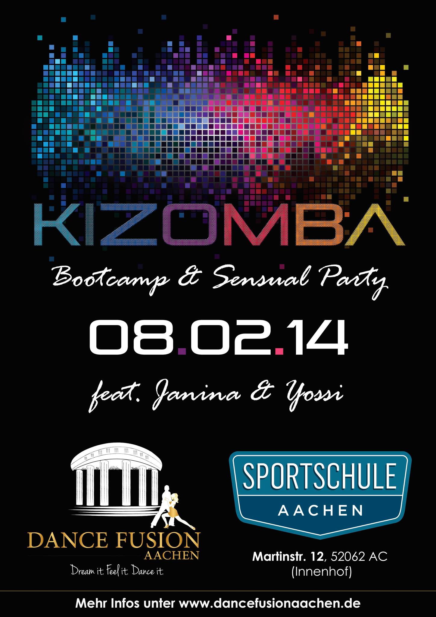 Kizomba Bootcamp and Sensual Night by Dance Fusion Aachen - Ich werde da sein!!!